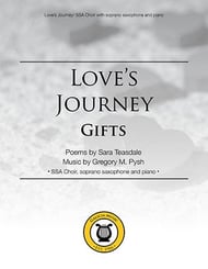 Gifts SSA choral sheet music cover Thumbnail